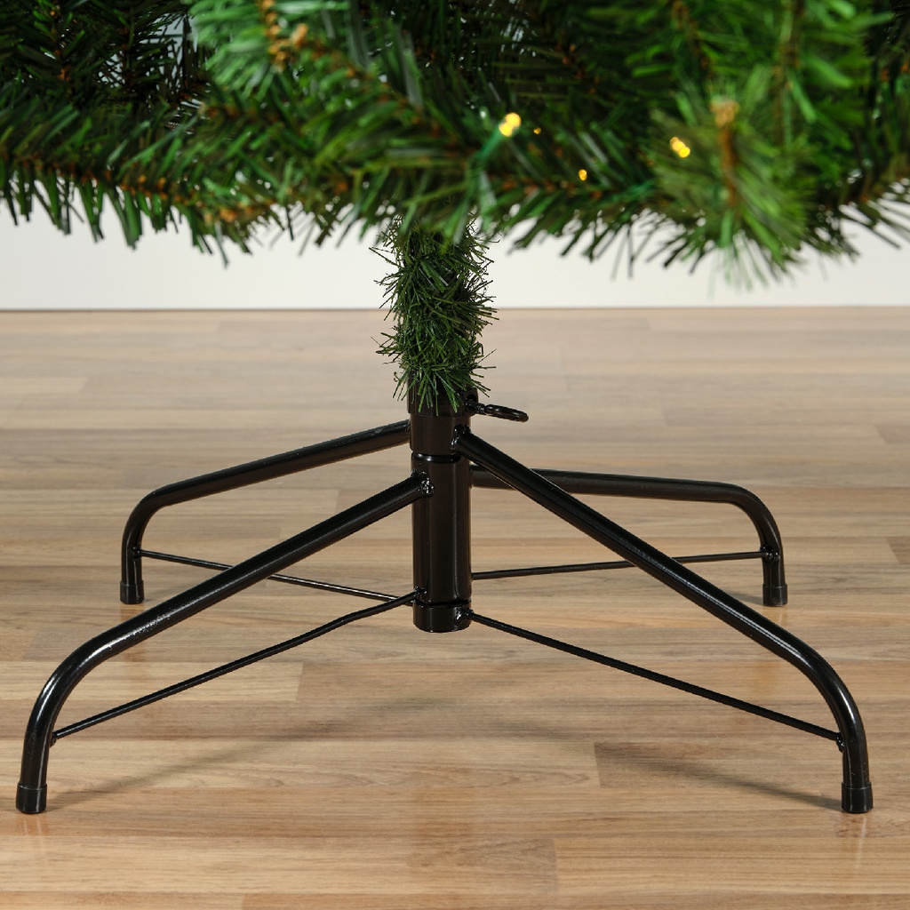 ***MONARCH PINE PRELIT GREEN/WARM WHITE dia126.00-H210.00cm-320L