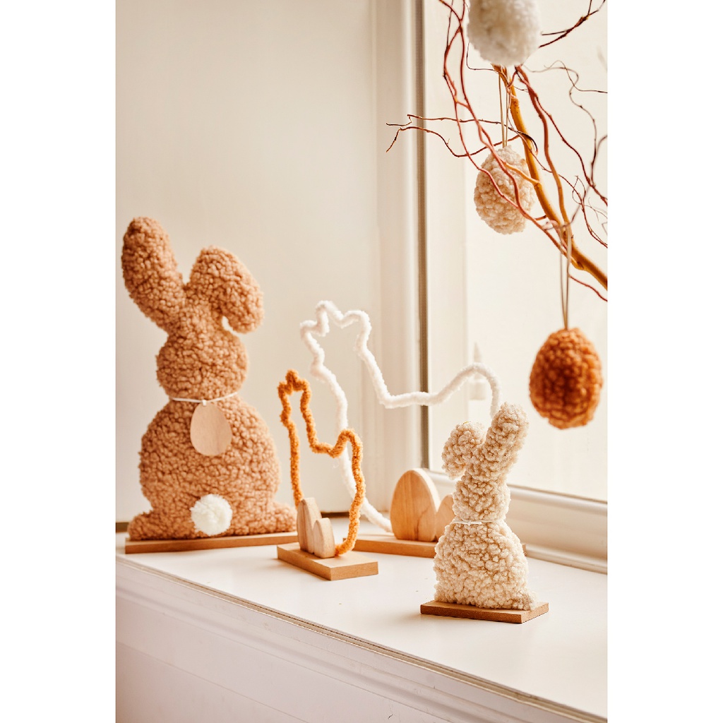 ***BUNNY POLYESTER BEIGE L6.00-W23.00-H45.50cm