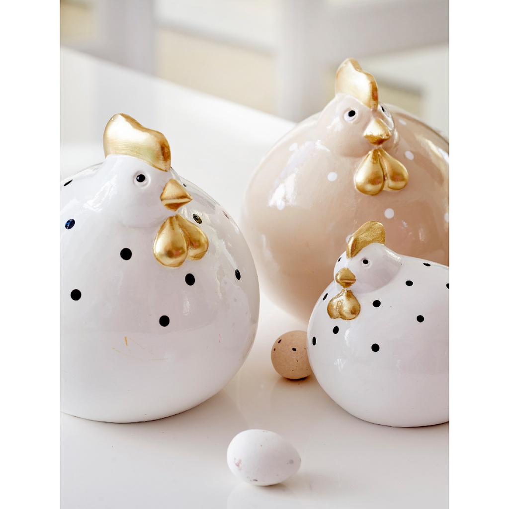 ***CHICKEN TERRACOTTA ASSORTED L11.50-W8.00-H9.00cm
