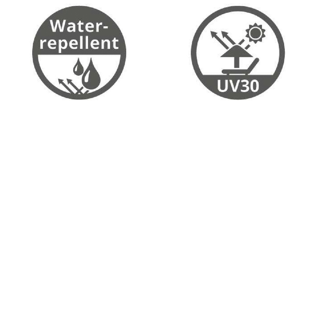 ***PARASOL POLYESTER WARM WHITE dia220.00-H222.00cm