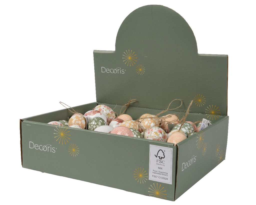 ***EGG FOAM ASSORTED dia4.00-H6.00cm