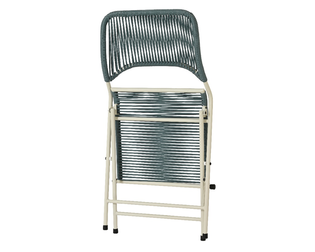 ***TAVERNIER SET WICKER GREEN L62.00-W51.00-H87.00cm /dia57.00--H75.00cm