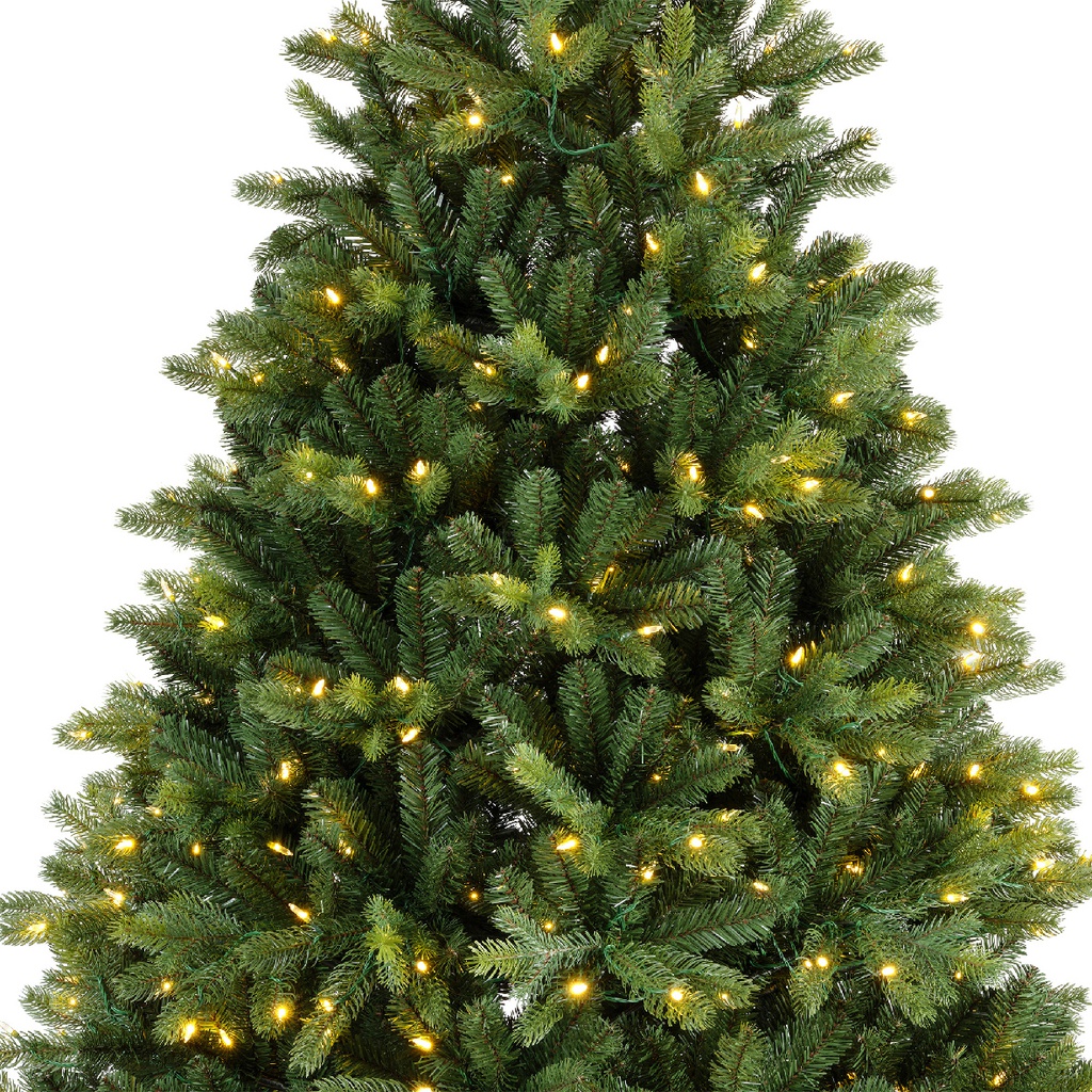 ***FREIBURG PINE UL PRELIT GREEN/WARM WHITE/MULTI dia165.00-H270.00cm-1000L