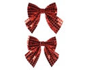 ***BOW POLYESTER RED L12.00-W13.00-H1.00cm