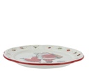***DINNER PLATE DOLOMITE WHITE/COLOUR(S) dia20.00-H2.00cm