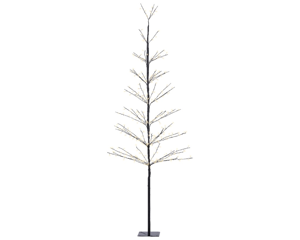 ***MICRO LED TREE OUTDOOR BLACK/WARM WHITE dia75.00-H180.00cm-360L
