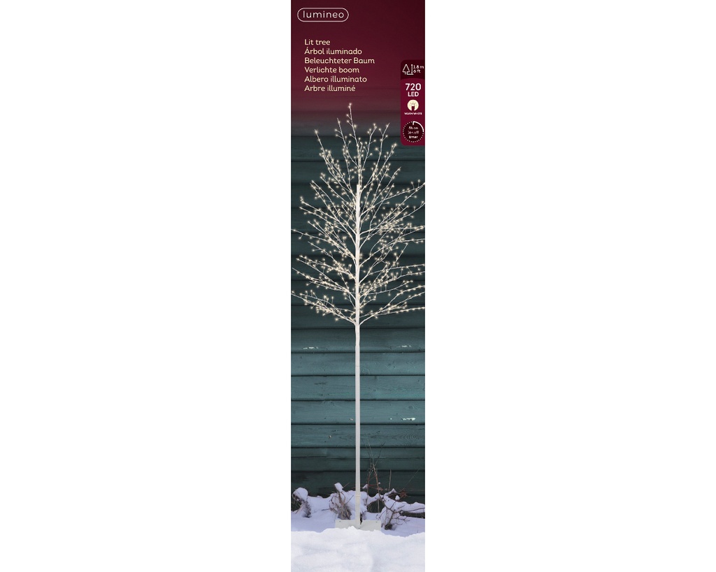 ***MICRO LED TREE OUTDOOR WHITE/WARM WHITE dia70.00-H180.00cm-720L