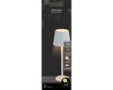***LED RECHARGEABLE TABLE LAMP BO OUTDOOR WHITE/COLOUR SELECT dia9.00-H27.00cm-48L