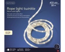 ***LED ROPE LIGHT OUTDOOR TRANSPARENT/WARM WHITE 1800cm-432L
