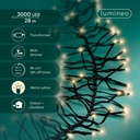 ***LED CLUSTER LIGHTS OUTDOOR BLACK/WARM WHITE 2800cm-3000L