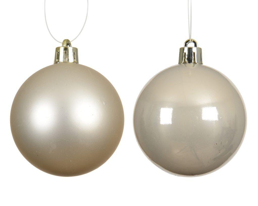***BAUBLES POLYSTYRENE PEARL dia10.00cm