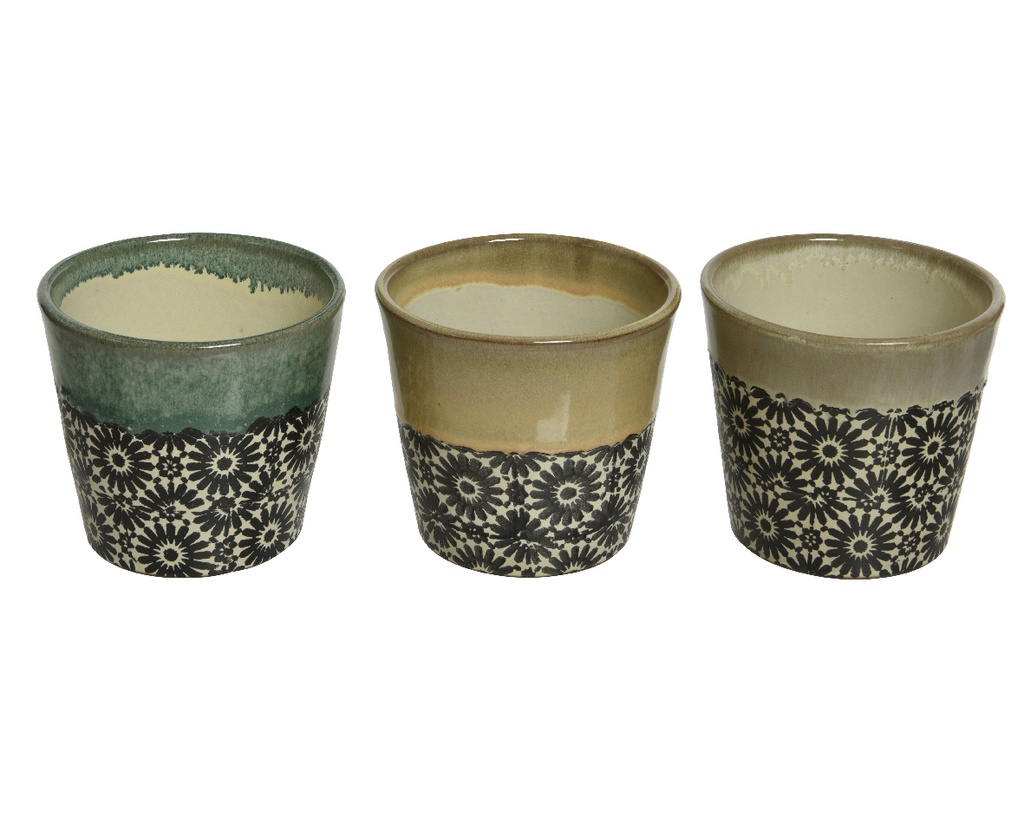 ***PLANTER TERRACOTTA dia14-H12.80cm