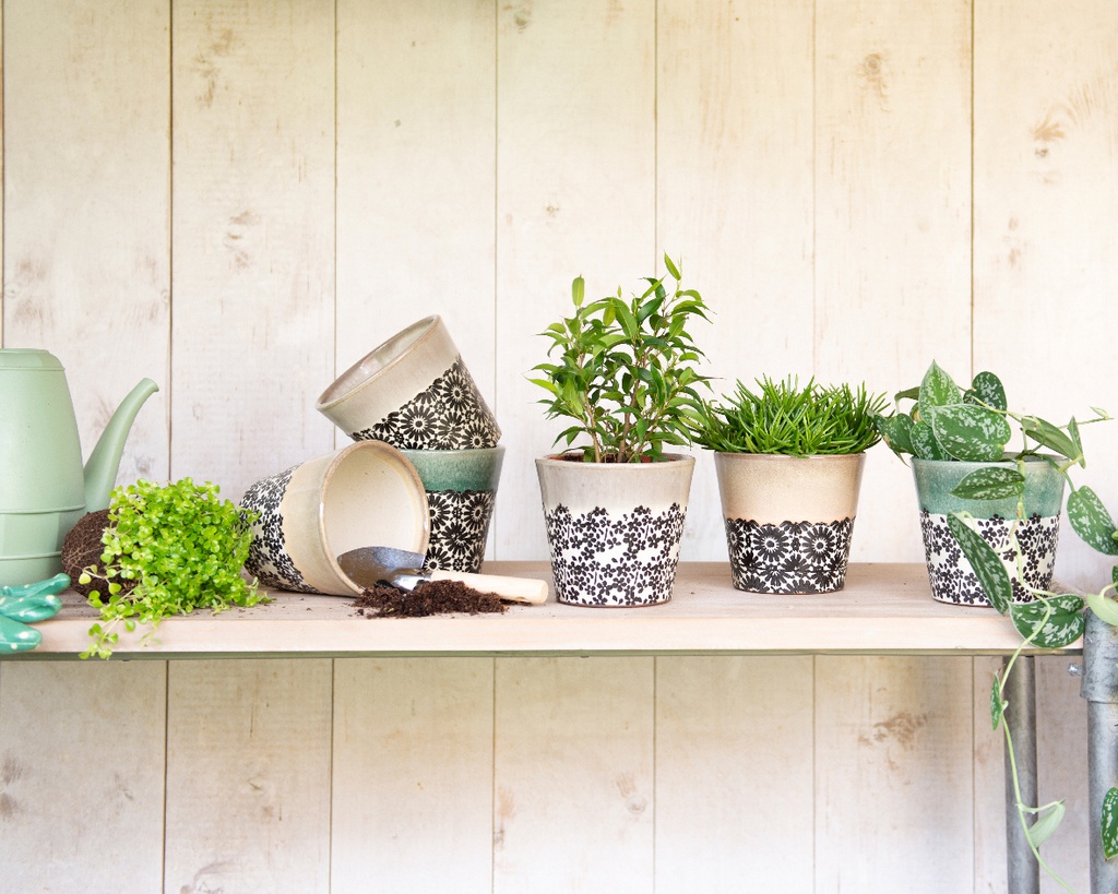 ***PLANTER TERRACOTTA dia14-H12.80cm