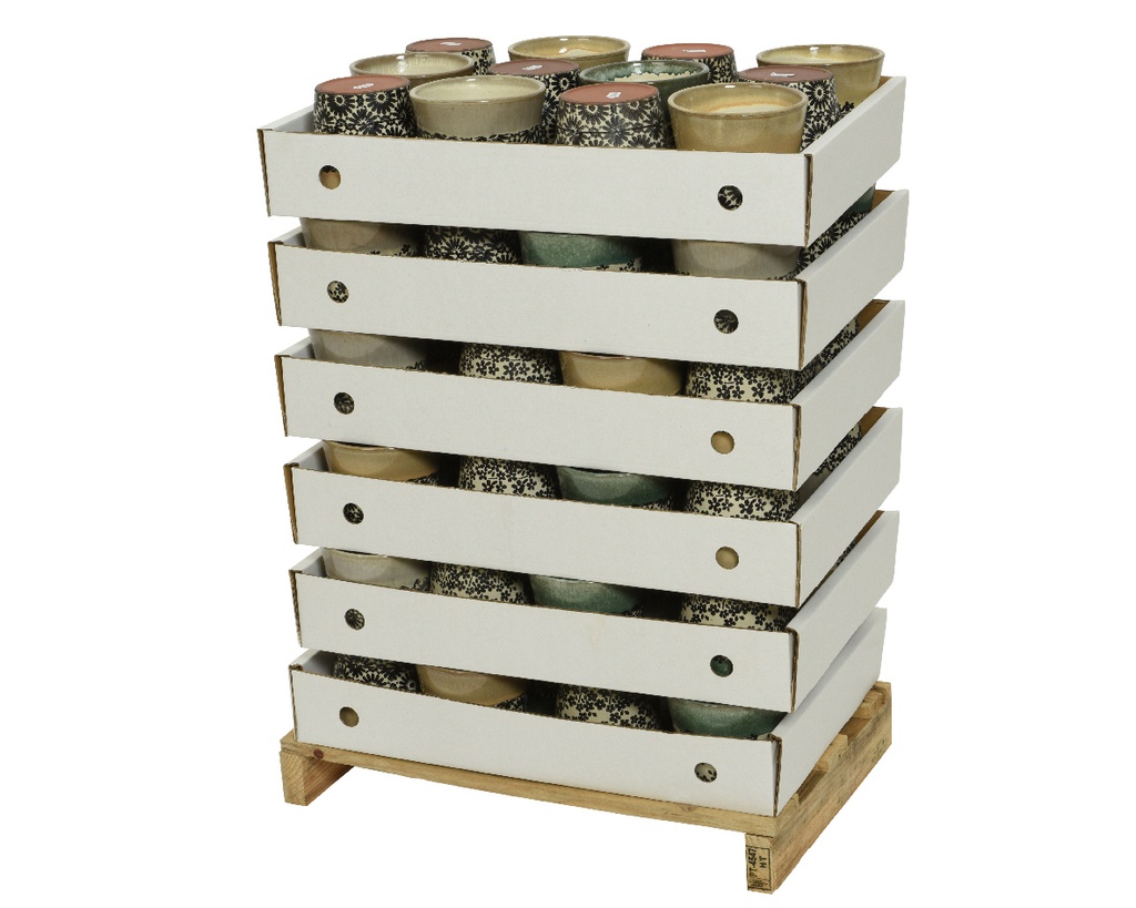 ***PLANTER TERRACOTTA dia14-H12.80cm