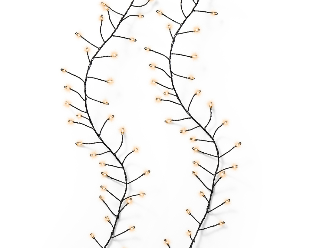 MICRO LED COMPACT LIGHTS OUTDOOR BLACK/CLASSIC WARM 1800cm-1440L