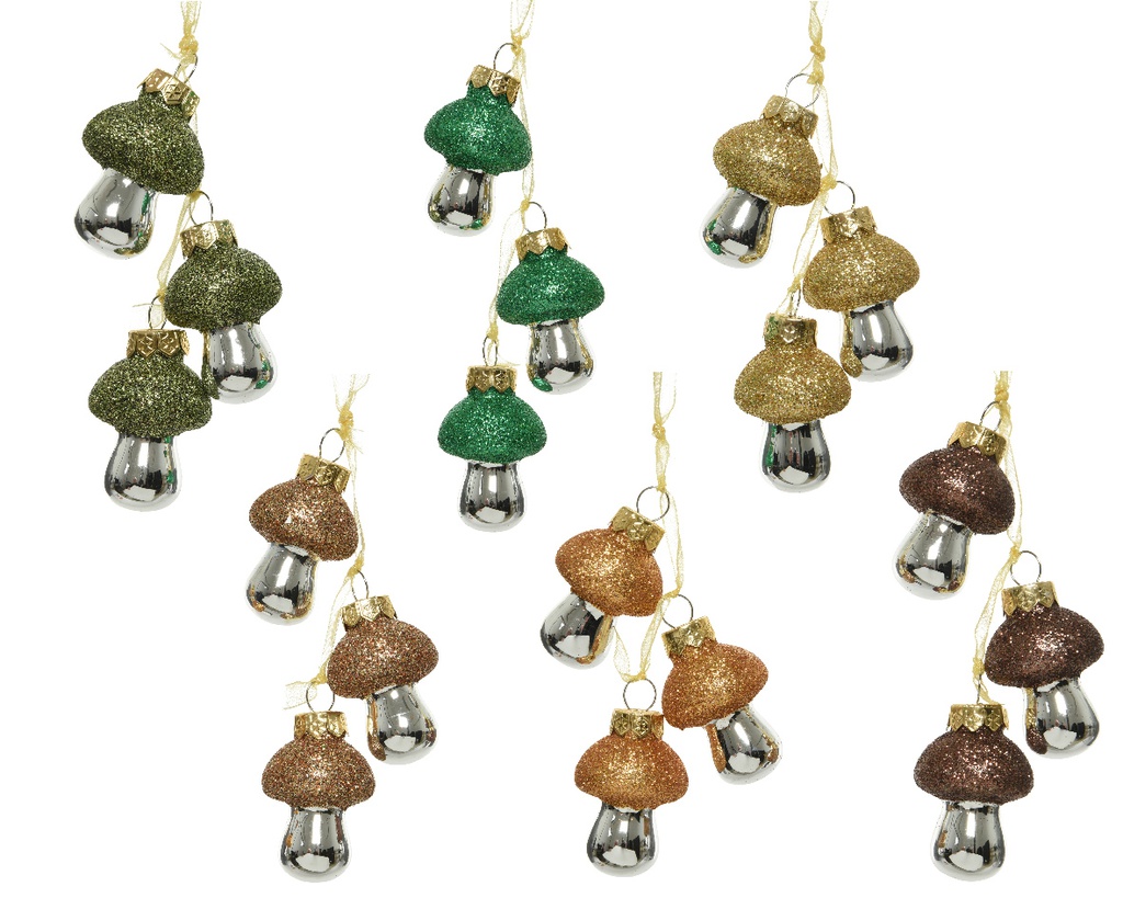 *** MUSHROOM GLASS 125046