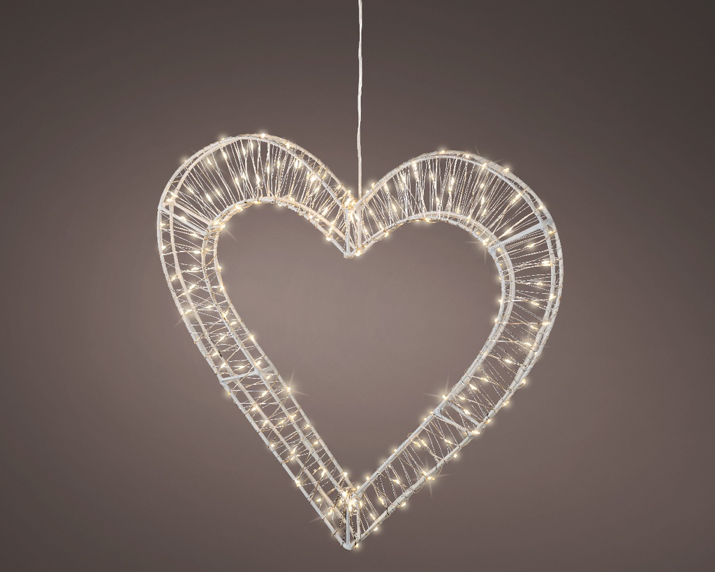 *** MICRO LED HEART OUTDOOR 496525