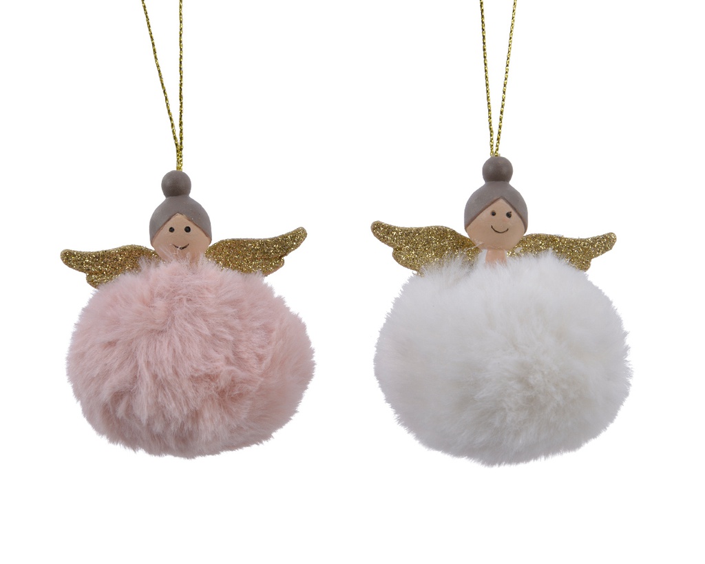 ANGEL COLGAR - POMPON - 7,5CM - 2 COLORES - PRECIO UNIDAD