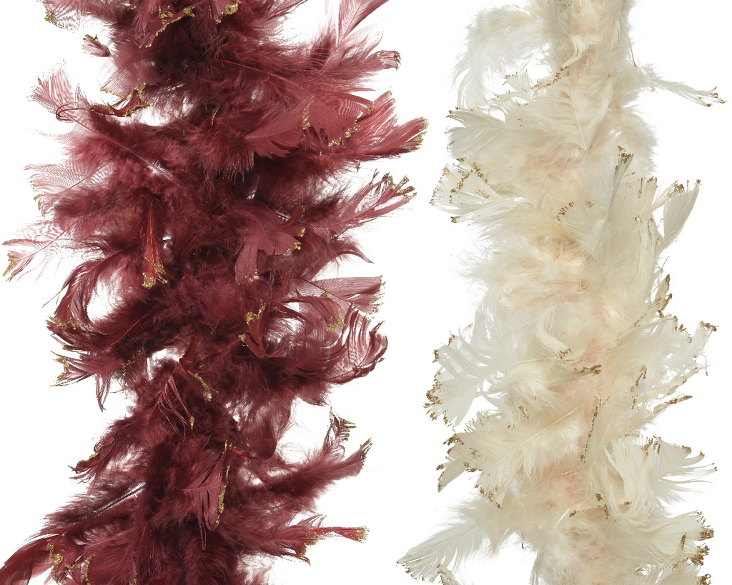BOA PLUMAS - 185CM - 2 COLORES - PRECIO UNIDAD