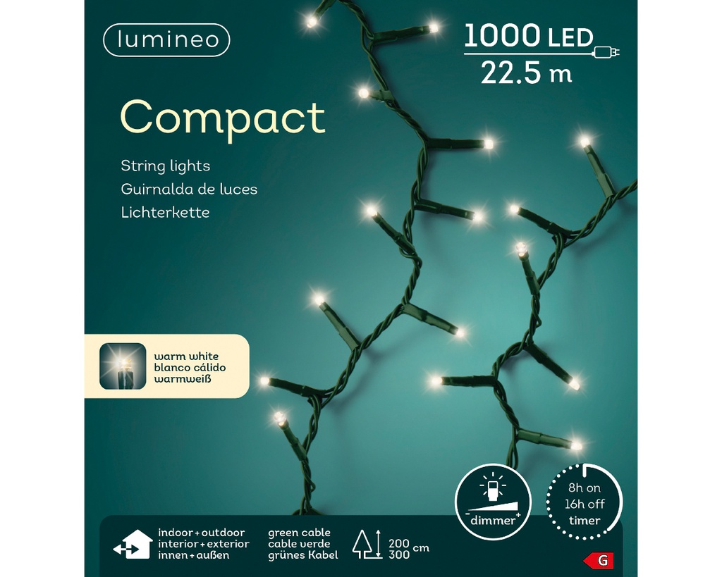 LED COMPACT LIGHTS OUTDOOR 2250cm-1000L