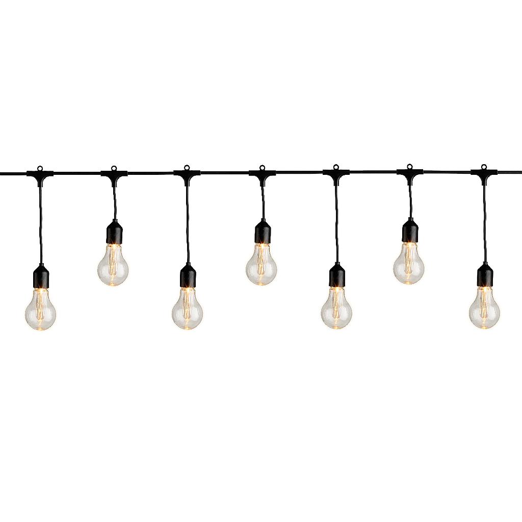 GUIRLANDE D'AMPOULES STYLE LED 950CM - 20LED/CAL/EXT BASE