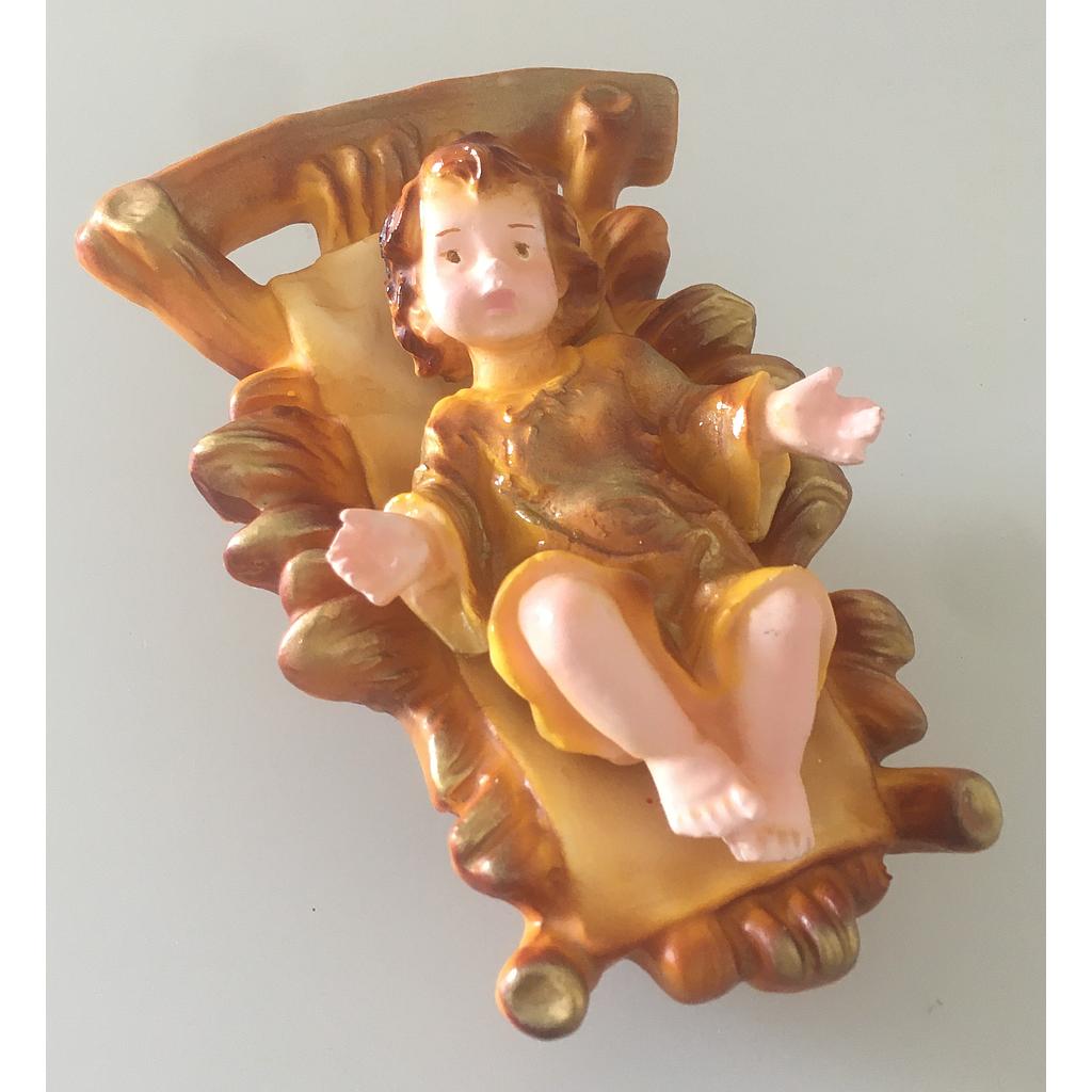 CI-1324 NIÑO JESUS PEQUEÑO Y CUNA DE PAJA