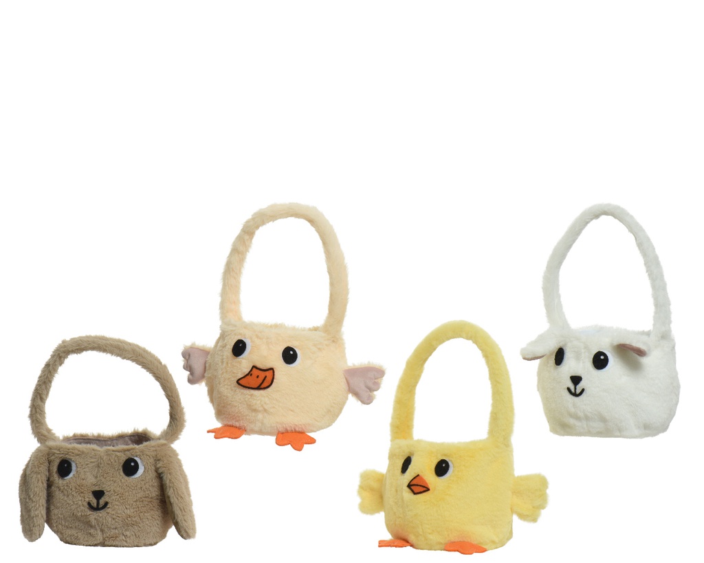 CESTITA ANIMALES -DIAM15-H14CM - 4 ANIMALES - PRECIO UNIDAD