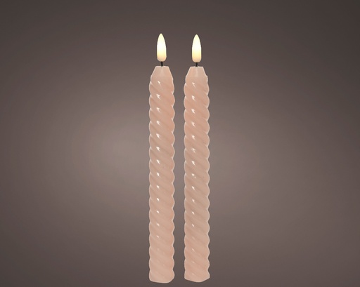 ***LED DINNER CANDLE BO INDOOR dia2-H24.50cm-1L