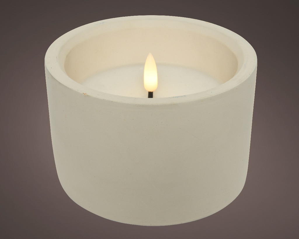 ***LED WICK CANDLE BO OUTDOOR dia12.30-H8cm-1L
