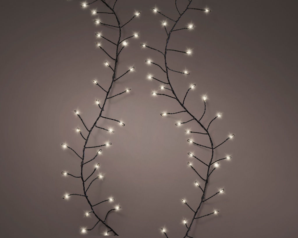 MICRO LED COMPACT LIGHTS OUTDOOR BLACK/WARM WHITE 450cm-360L