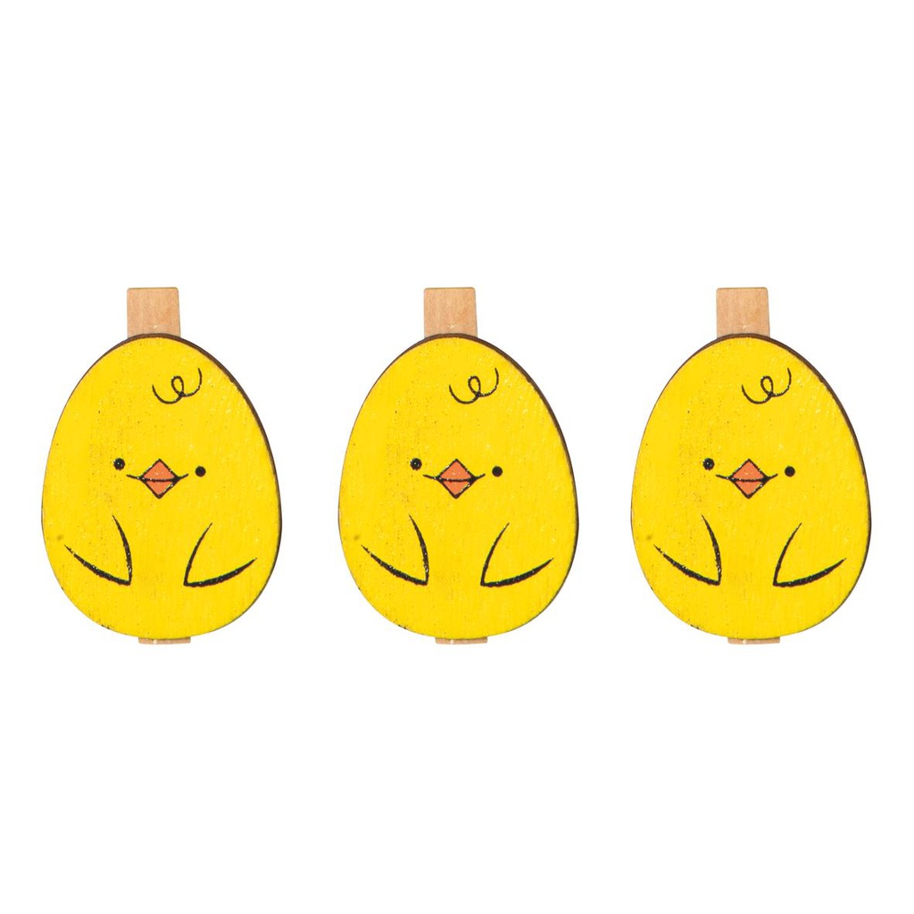 PINZAS CON POLLITO (9 UDS) CM3XH4.5