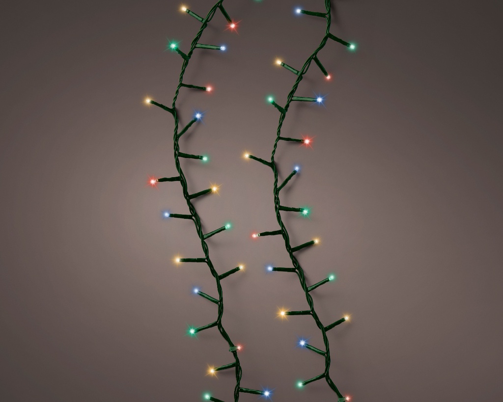 GUIRLANDE COMPACTE - LED MULTICOLORES - VERT - 1600cm-750L