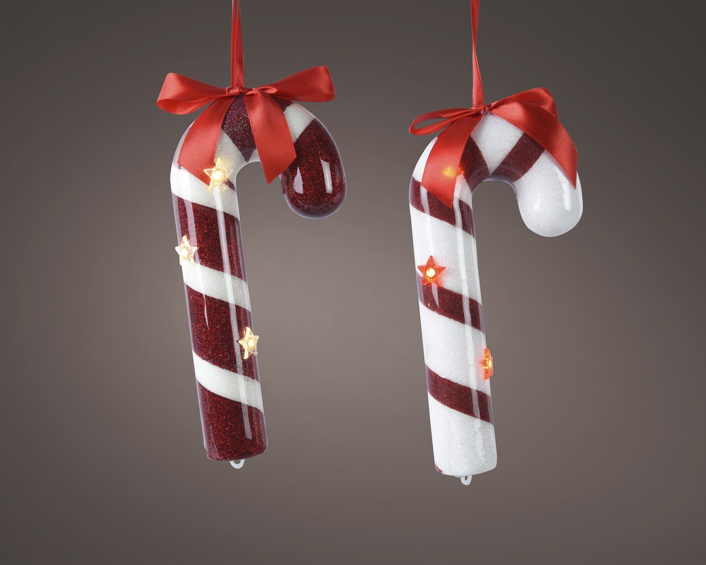 ***CANDY CANE ASSORTED L9.60-W3.70-H20.00cm