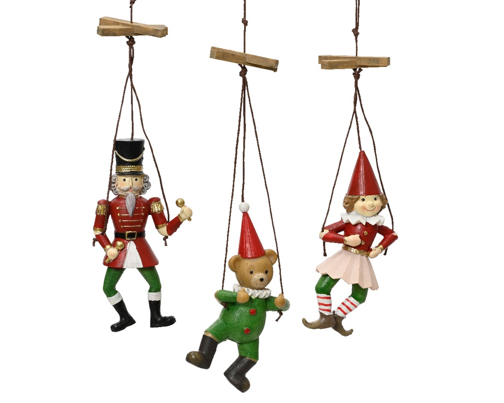 FIGURINE EN RESINE A SUSPENDRE - L3.70-W4.60-H10.70cm