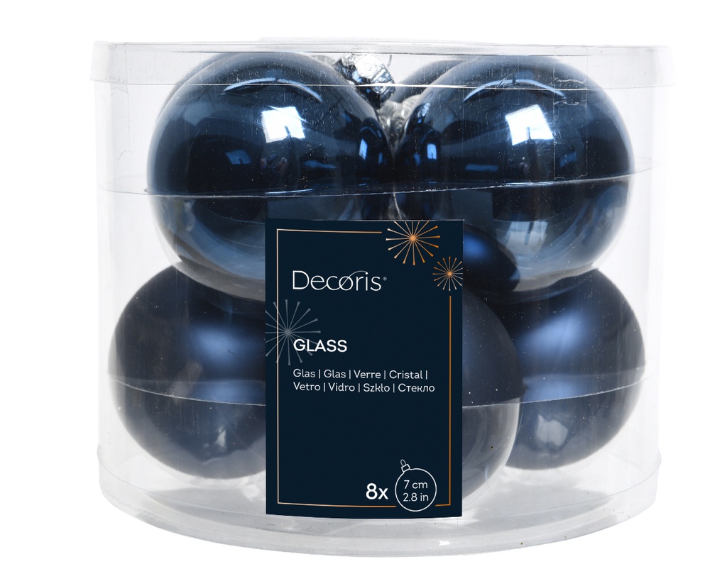 BOLA CRISTAL NIGHT BLUE dia7.00cm