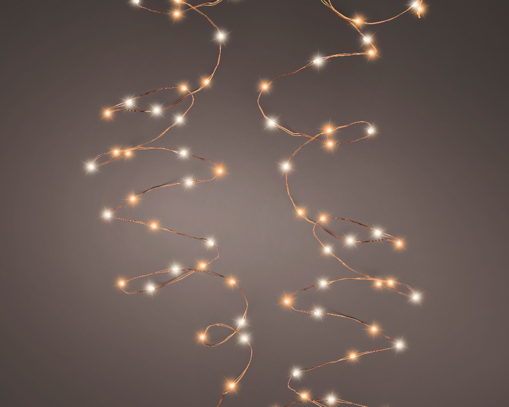 BANDE MICROLED LUMIERE CHAUDE - OR - 1200cm-240L