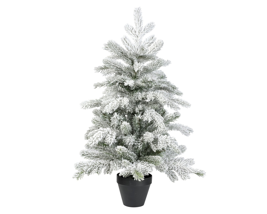MINI ARBRE GRANDIS ENNEIGE - VERT/BLANC - dia51.00-H75.00cm