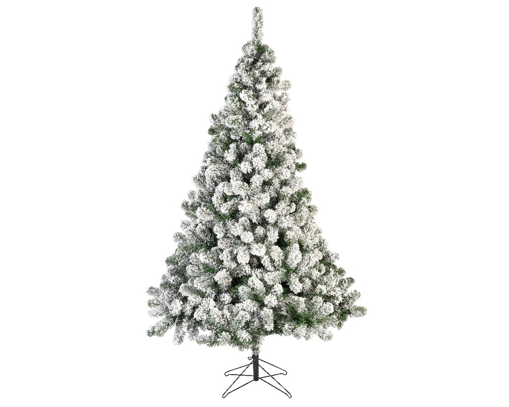 ABETO IMPERIAL NEVADO VERDE/BLANCO dia157.00-H270.00cm