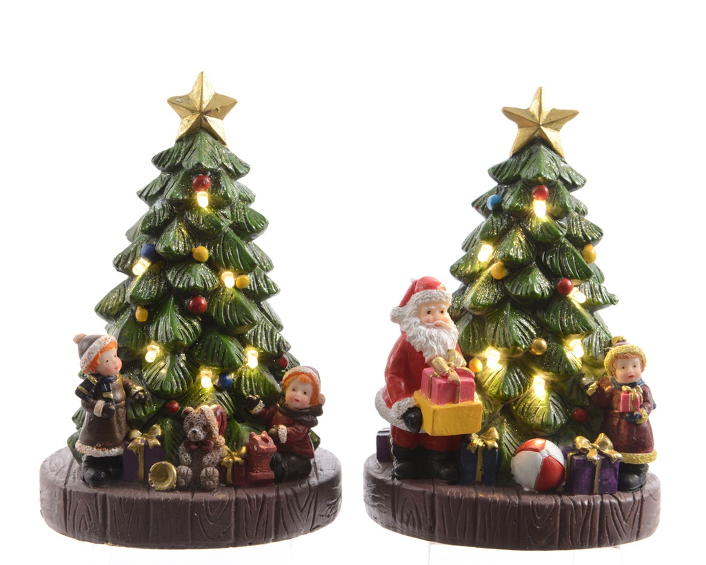 LED SCENERY BO INDOOR ASSORTED/WARM WHITE L10.00-W8.50-H15.50cm-8L