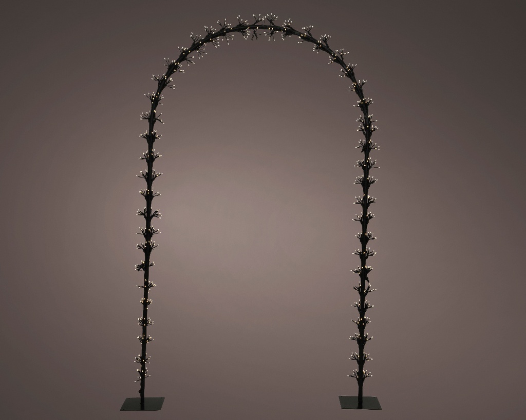 LED ARCH OUTDOOR BLACK/WARM WHITE L2.50-W130.00-H230.00cm-768L