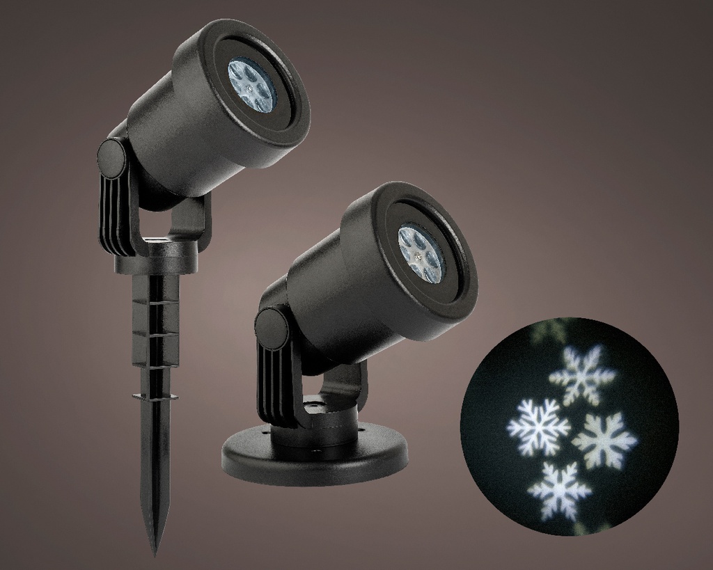 LED PROJECTOR OUTDOOR COOL WHITE L15.50-W10.50-H16.00cm-4L