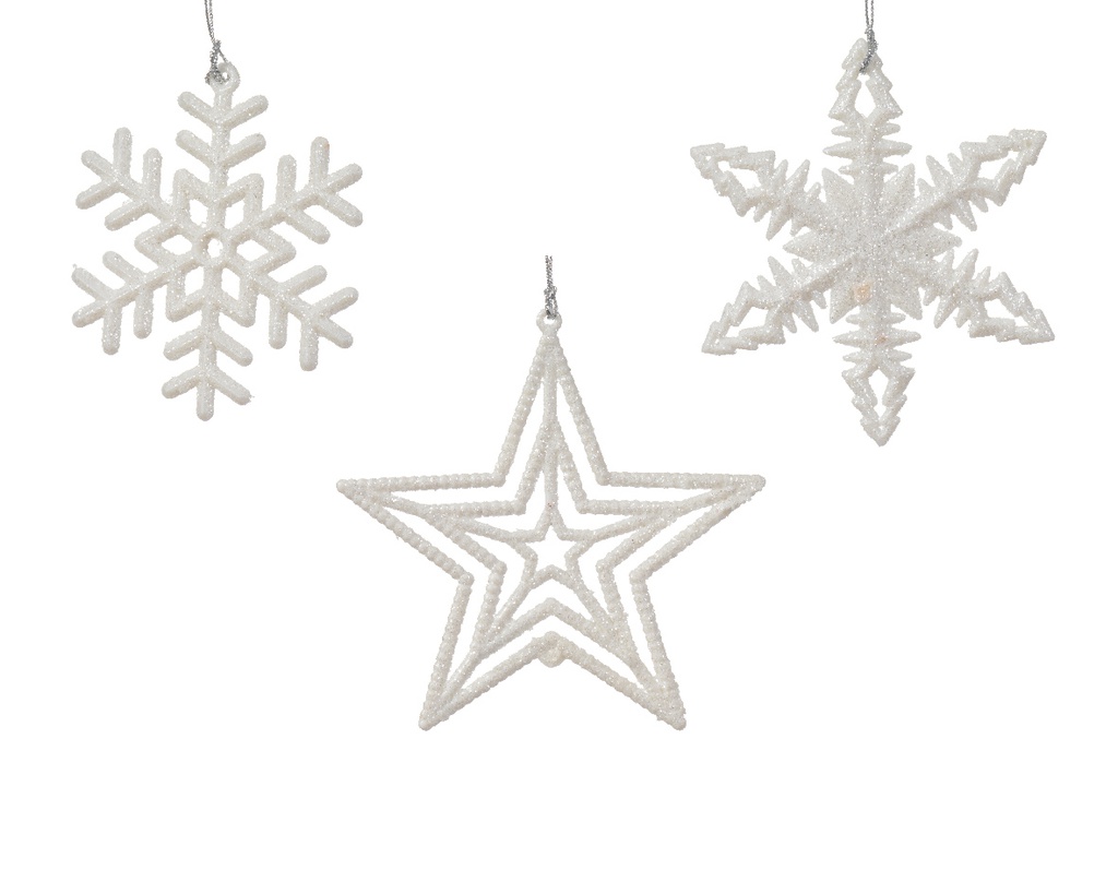 HANGER PLASTIC WINTER WHITE L0.50-W10.00-H10.00cm