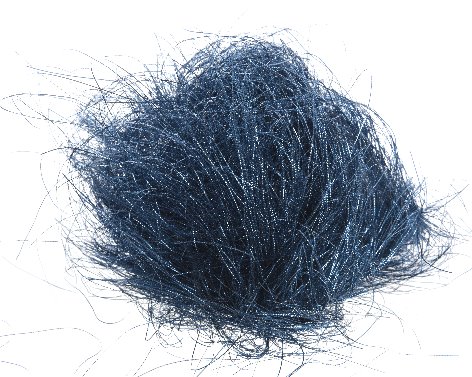 ***HAIR PVC TINSEL NIGHT BLUE L5.00-W15.00-H15.00cm