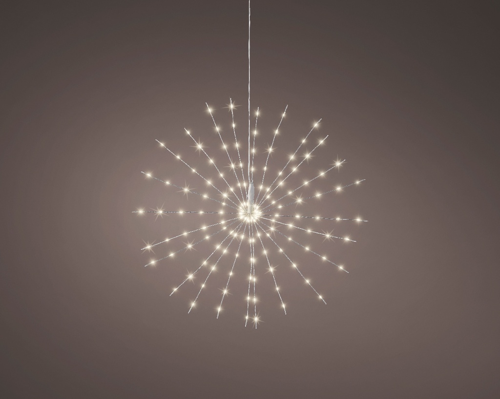 ***MICRO LED POLESTAR OUTDOOR SILVER/WARM WHITE dia55.00cm-144L