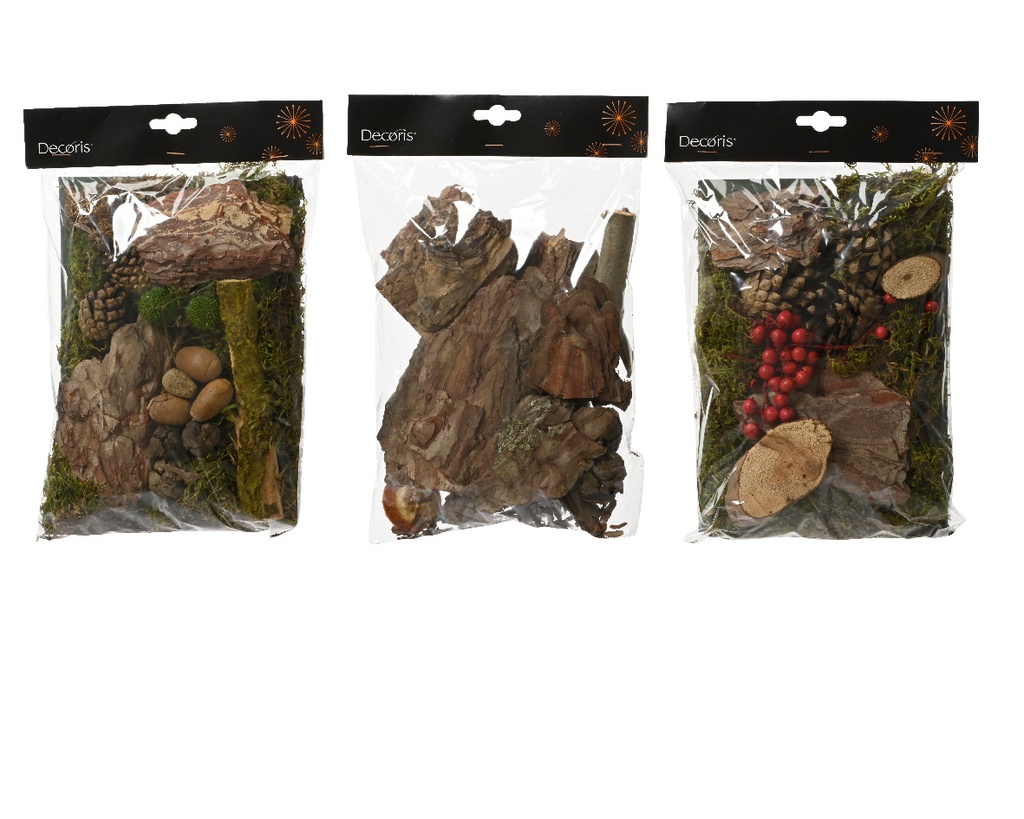 ***MIX MOSS NATURAL L20.00-W2.00-H30.00cm