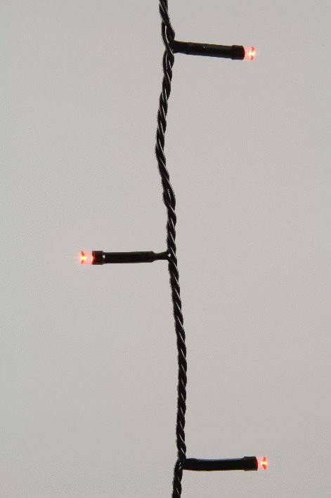 GUIRLANDE DURAWISE 96LED/ROJ/BAT/TWI