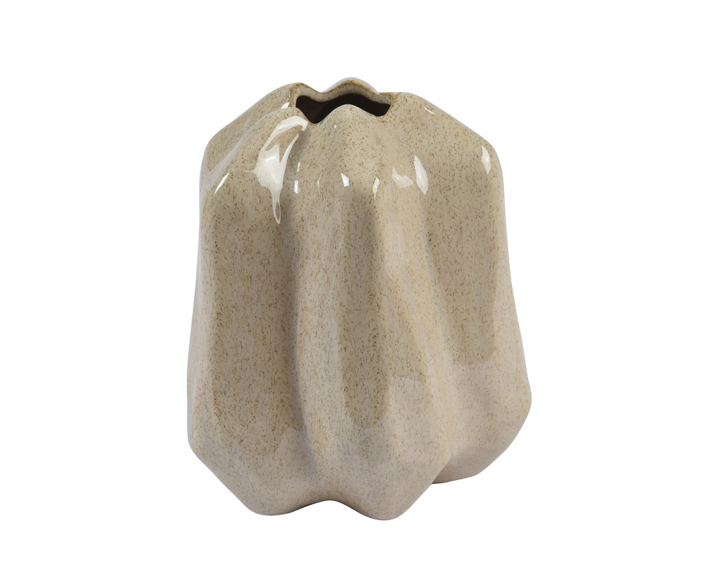 JARRON CERAMICA FORMA ORGANICA -L16.20-W14.50-H16.50cm