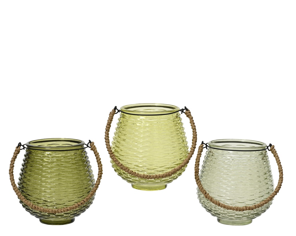 PORTAVELA TONOS VERDES - 3 COLORES - PRECIO UNIDAD -  dia13.00-H13.50cm