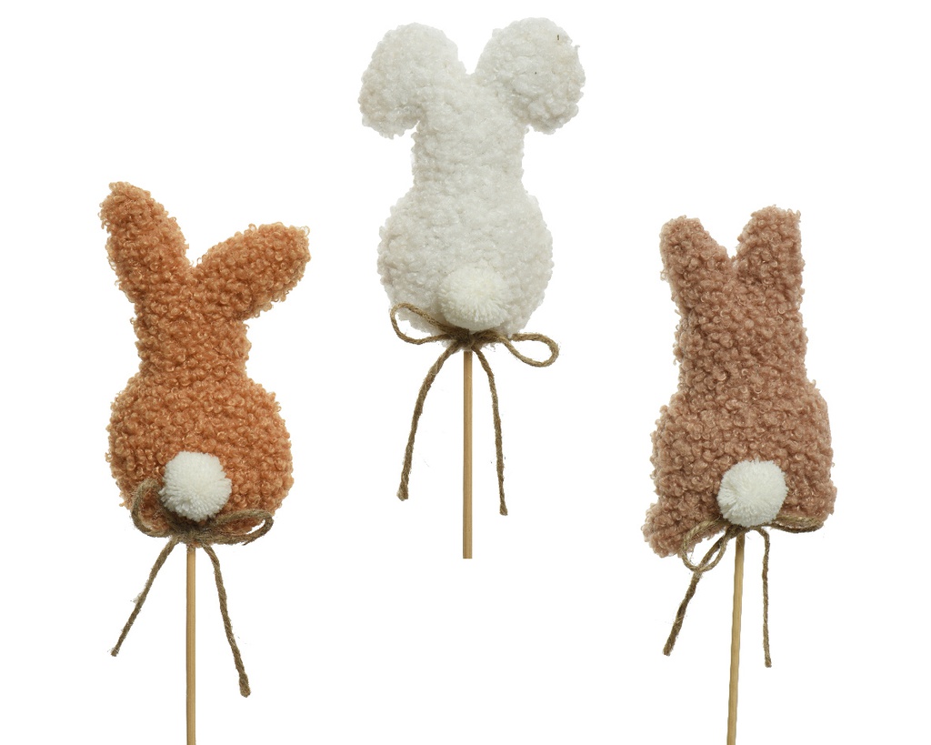 ***BUNNY POLYESTER ASSORTED L3.00-W6.50-H31.00cm