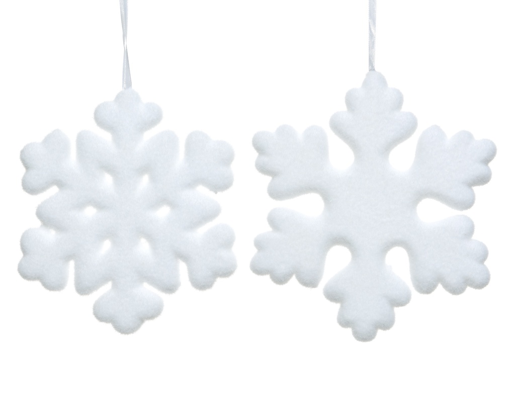 ***SNOWFLAKE FOAM WHITE L20.00-W20.00-H2.30cm